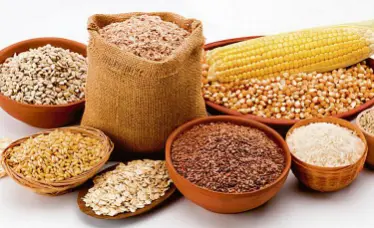 Grains, millets and corn